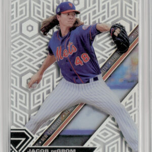 2017 Topps High Tek Jacob deGrom Chainlink Hexagons #HT-JDE Mets
