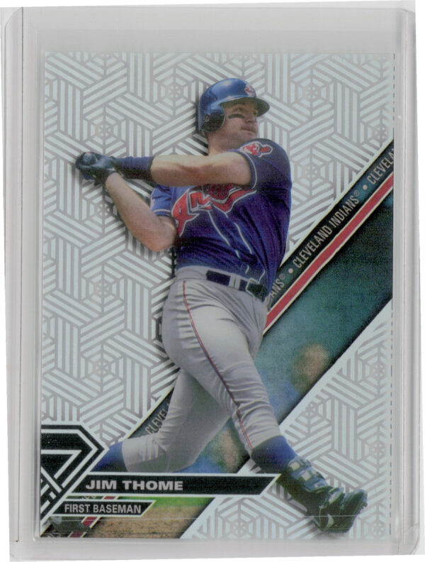 2017 Topps High Tek Jim Thome Chainlink Hexagons #HT-JT Indians