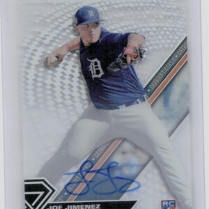 2017 Topps High Tek Joe Jimenez AU #HT-JJ Tigers High Tek Autographs
