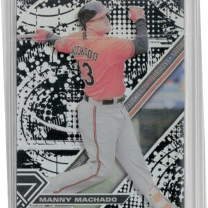 2017 Topps High Tek Manny Machado Blackout #HT-MM Orioles