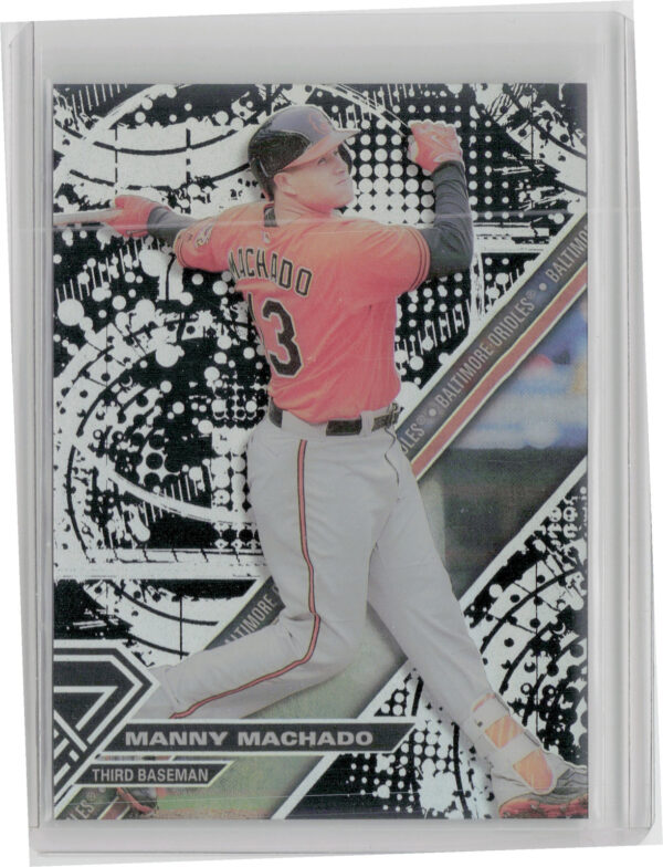 2017 Topps High Tek Manny Machado Blackout #HT-MM Orioles