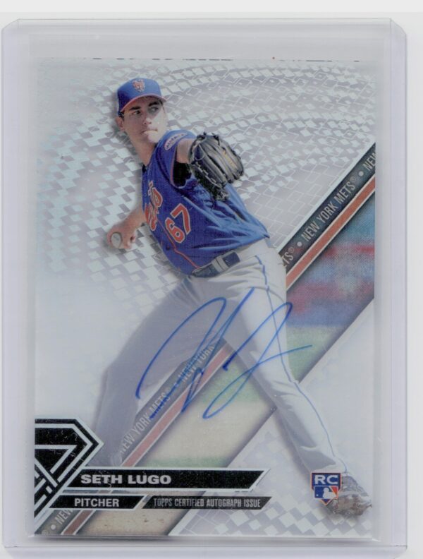 2017 Topps High Tek Seth Lugo AU #HT-SL Mets High Tek Autographs