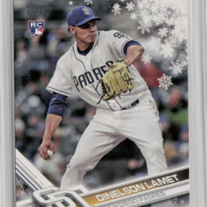 2017 Topps Holiday Dinelson Lamet RC #HMW122 Padres