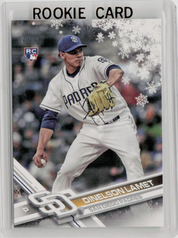 2017 Topps Holiday Dinelson Lamet RC #HMW122 Padres