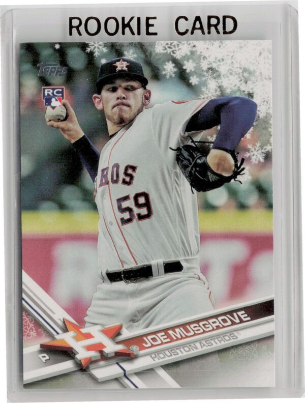 2017 Topps Holiday Joe Musgrove RC #HMW46 Astros