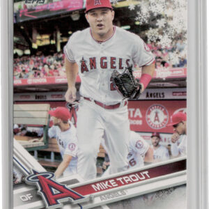 2017 Topps Holiday Mike Trout #HMW25 Angels