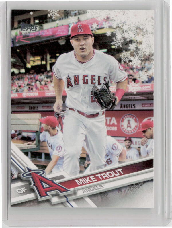 2017 Topps Holiday Mike Trout #HMW25 Angels