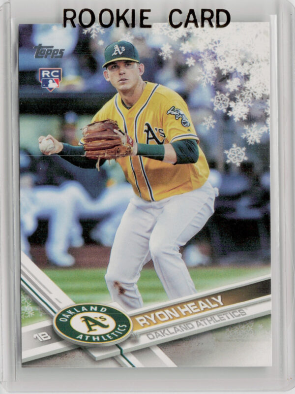 2017 Topps Holiday Ryon Healy RC #HMW161 Athletics