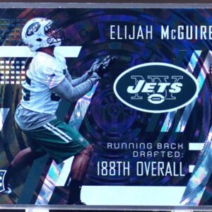 2017 Unparalleled Elijah McGuire RC #262 Jets