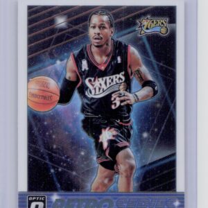 2018-19 Donruss Optic Allen Iverson #5 76ers Retro Series
