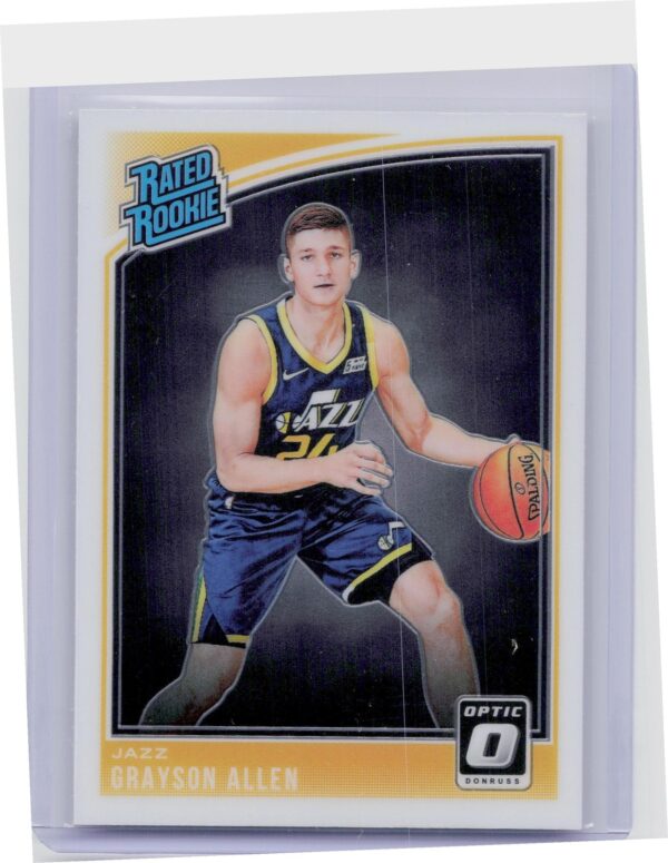 2018-19 Donruss Optic Grayson Allen RC #156 Jazz