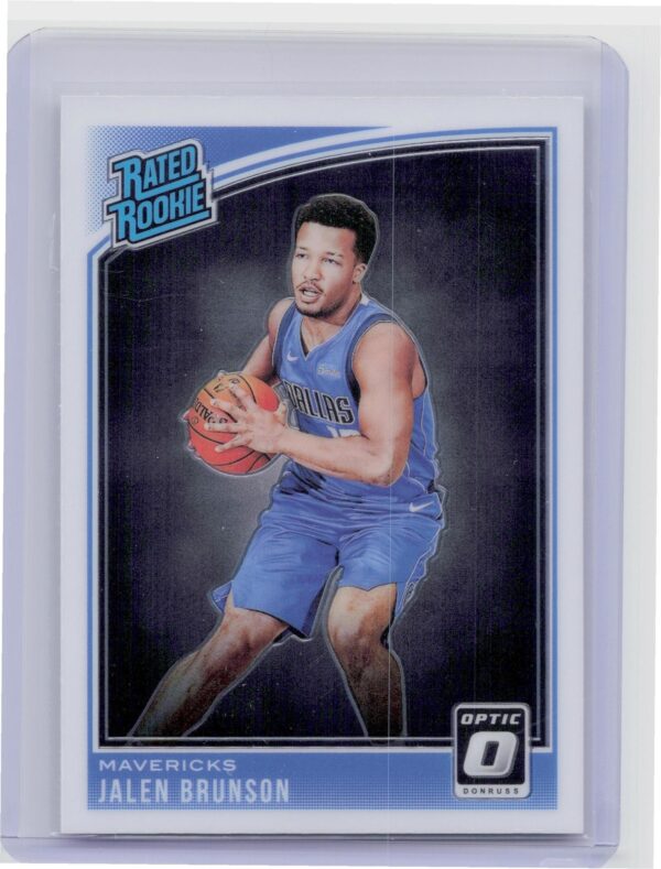 2018-19 Donruss Optic Jalen Brunson RC #179 Mavericks