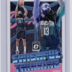 2018-19 Donruss Optic James Harden #7 Rockets Swishful Thinking