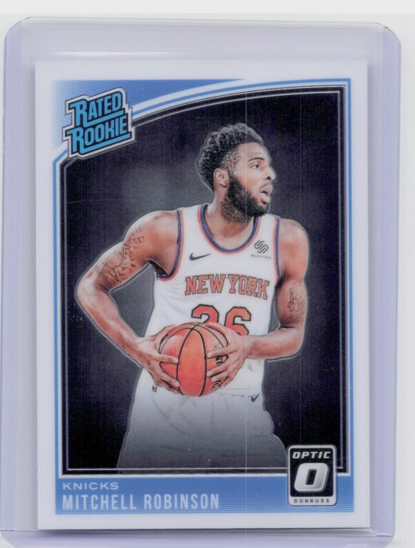 2018-19 Donruss Optic Mitchell Robinson RC #163 Knicks
