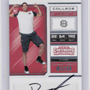 2018-19 Panini Contenders Draft Picks De'Anthony Melton AU #74 Trojans