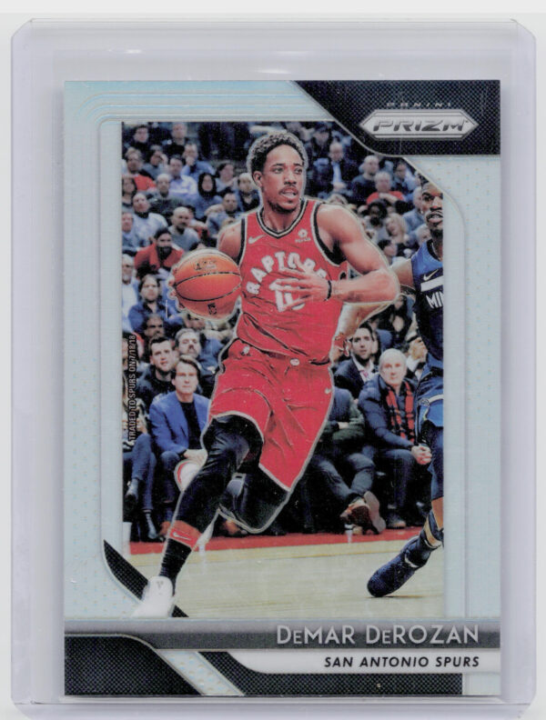 2018-19 Panini Prizm DeMar DeRozan Prizms Silver #271 Spurs