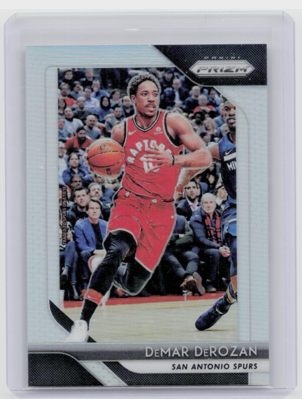 2018-19 Panini Prizm DeMar DeRozan Prizms Silver #271 Spurs