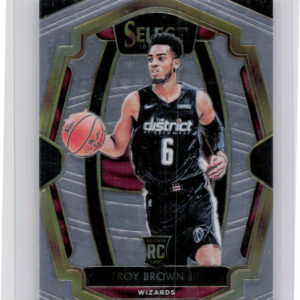 2018-19 Panini Select Troy Brown Jr. RC #144 Wizards