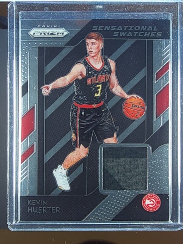 2018-19 Prizm Kevin Huerter JSY #83 Hawks Sensational Swatches