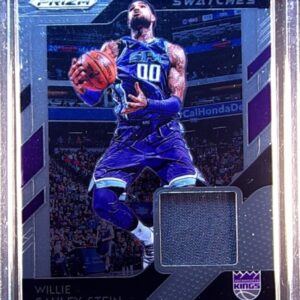 2018-19 Prizm Willie Cauley-Stein JSY #52 Kings Sensational Swatches