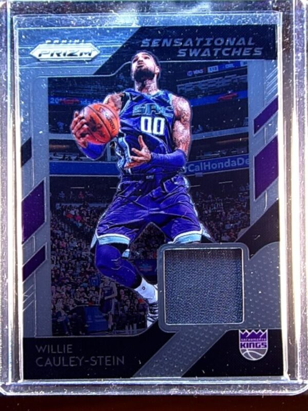 2018-19 Prizm Willie Cauley-Stein JSY #52 Kings Sensational Swatches