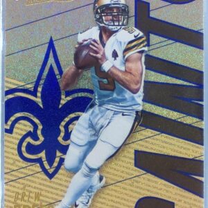 2018 Absolute Drew Brees Spectrum Blue #68 Saints