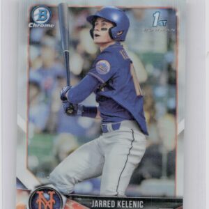2018 Bowman Draft Jarred Kelenic Chrome Refractors #BDC-6 Mets