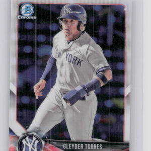 2018 Bowman Gleyber Torres #BCP100 Yankees Chrome Prospects