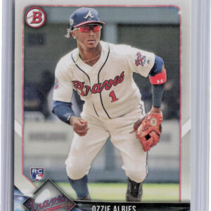 2018 Bowman Ozzie Albies RC #62 Braves