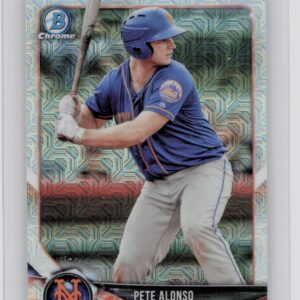 2018 Bowman Pete Alonso #BCP137 Mets Chrome Prospects Mojo Refractor