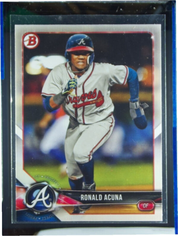 2018 Bowman Ronald Acuna #BP1 Braves Prospects