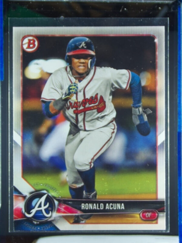 2018 Bowman Ronald Acuna #BP1 Braves Prospects