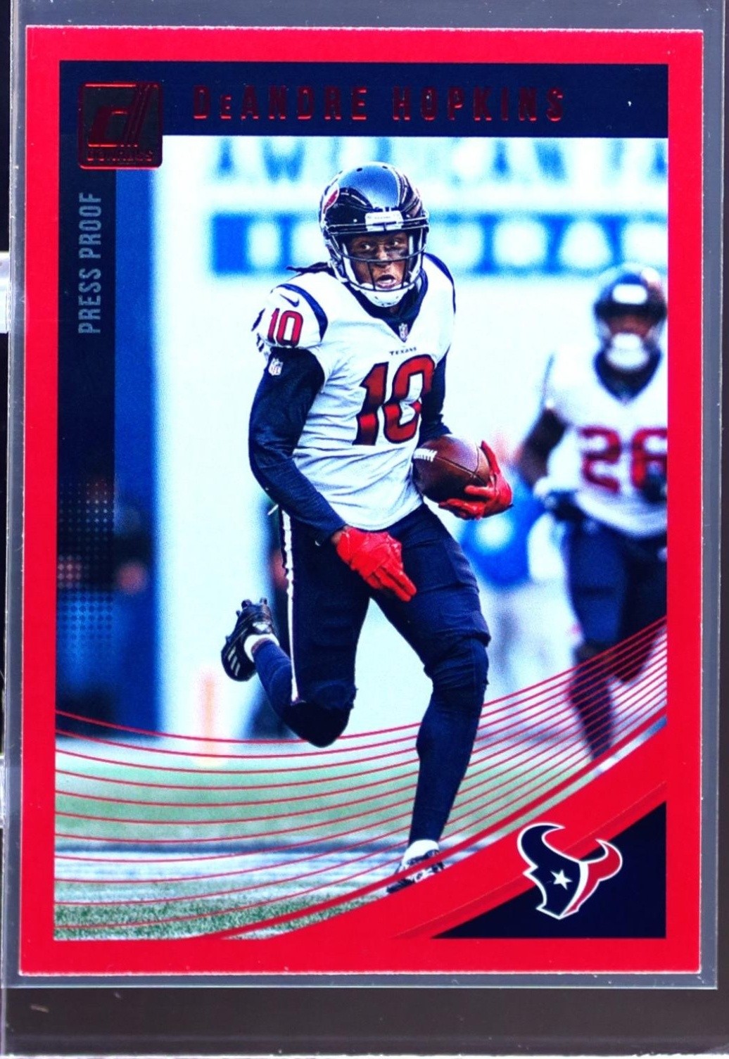 2018 Donruss DeAndre Hopkins Press Proof Red #115 Texans