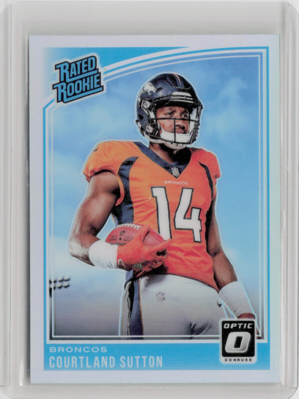2018 Donruss Optic Courtland Sutton RC #162 Broncos