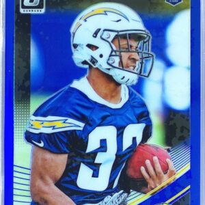 2018 Donruss Optic Justin Jackson Blue /149 #111 Chargers