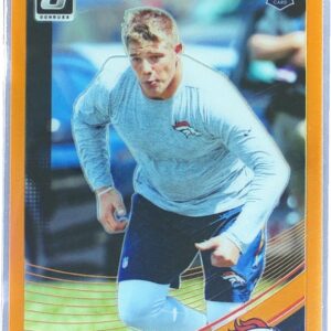 2018 Donruss Optic Troy Fumagalli Orange /199 RC #129 Broncos