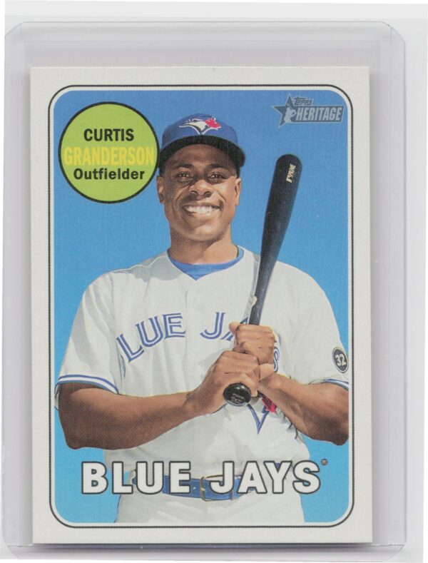 2018 Heritage Curtis Granderson SP VAR #719 Jays