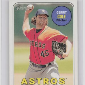 2018 Heritage Gerrit Cole SP VAR #715 Astros
