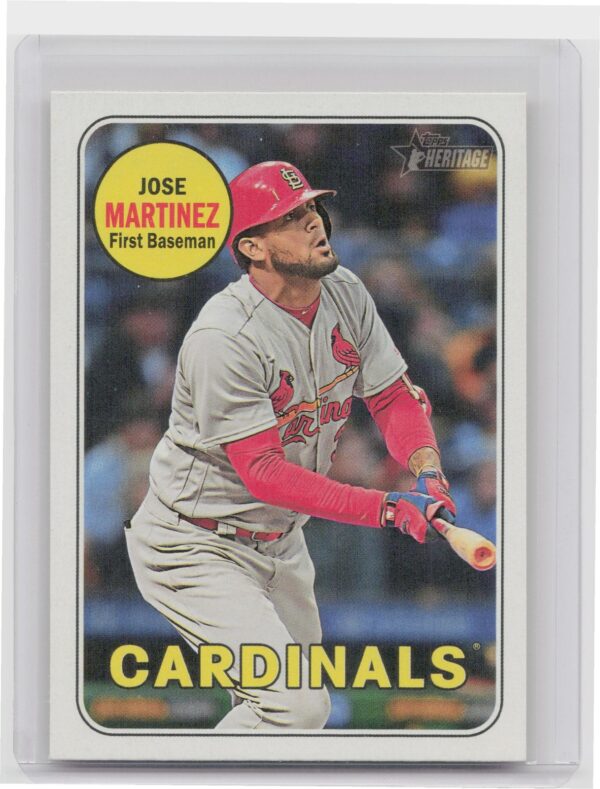 2018 Heritage Jose Martinez SP VAR #549 Cardinals