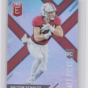 2018 Panini Elite Draft Picks Dalton Schultz VAR #134 Cardinal