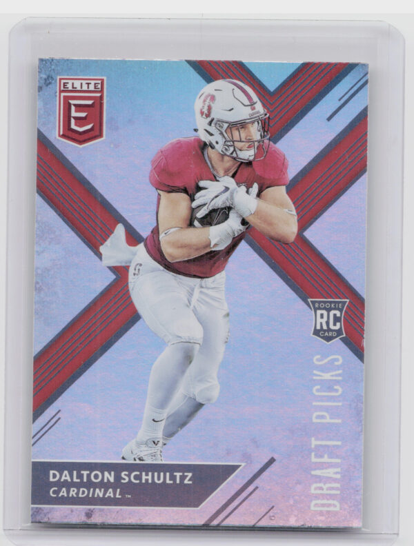 2018 Panini Elite Draft Picks Dalton Schultz VAR #134 Cardinal