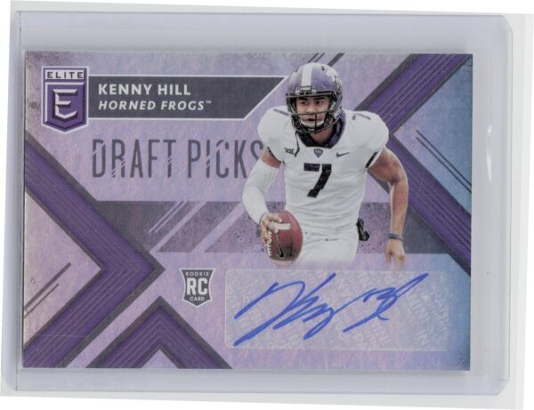 2018 Panini Elite Draft Picks Kenny Hill AU #265 Frogs Draft Picks Autographs