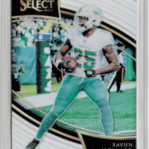 2018 Panini Select Xavien Howard Silver Prizm #236 Dolphins
