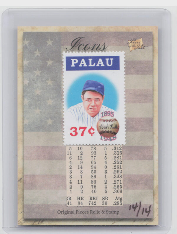 2018 The Bar Pieces of the Past Hybrid Babe Ruth 14/14