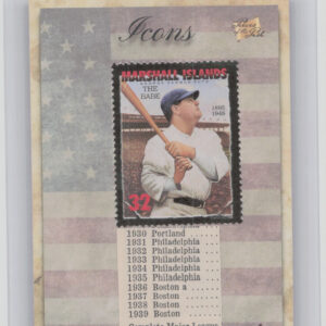 2018 The Bar Pieces of the Past Hybrid Edition Babe Ruth Marshall Islands 7/8