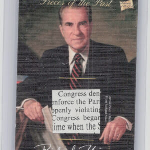 2018 The Bar Pieces of the Past Hybrid Edition:  Richard Nixon Relic