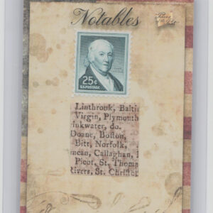2018 The Bar Pieces of the Past Hybrid Paul Revere 13/18