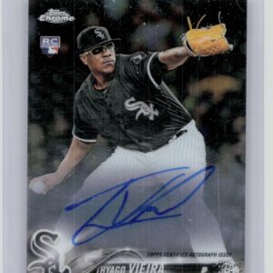 2018 Topps Chrome Thyago Vieira AU #RA-TV Sox Rookie Autographs