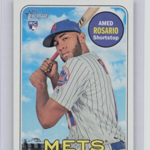 2018 Topps Heritage Amed Rosario SP VAR #31 Mets