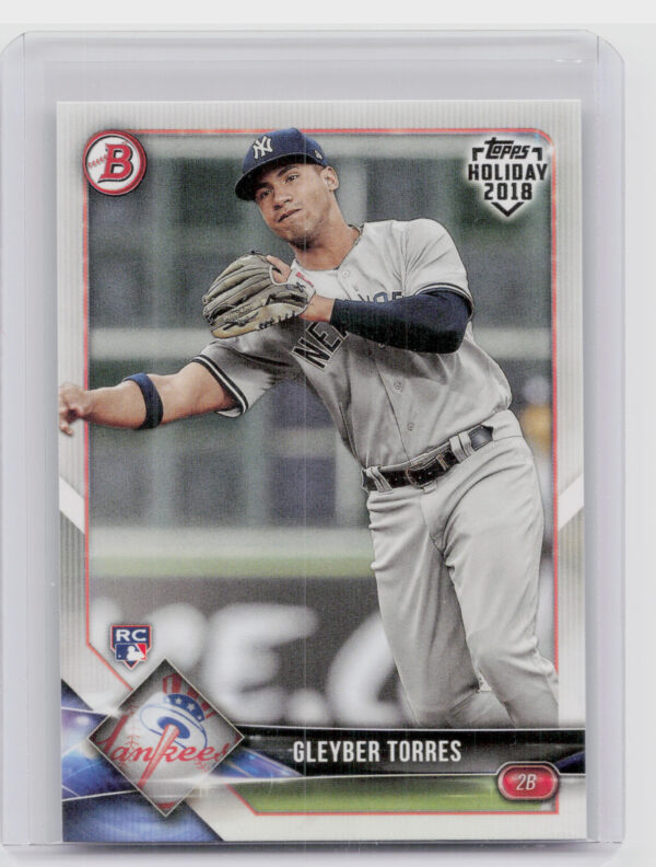 2018 Topps Holiday Bowman Gleyber Torres RC #TH-GT Yankees